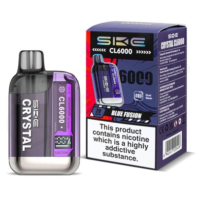 Blue Fusion SKE Crystal CL6000 Pod Kit